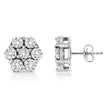 .925 Sterling Silver Miracle Set Princess-Cut Diamond Solitaire