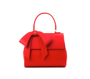 Cottontail - Sac en cuir végétalien rouge