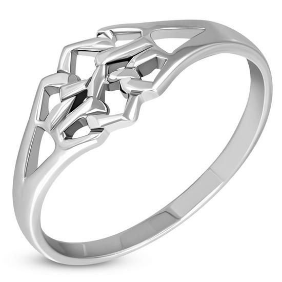 Delicate Celtic Knot Silver Ring