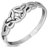 Celtic Trinity Knot Silver Ring