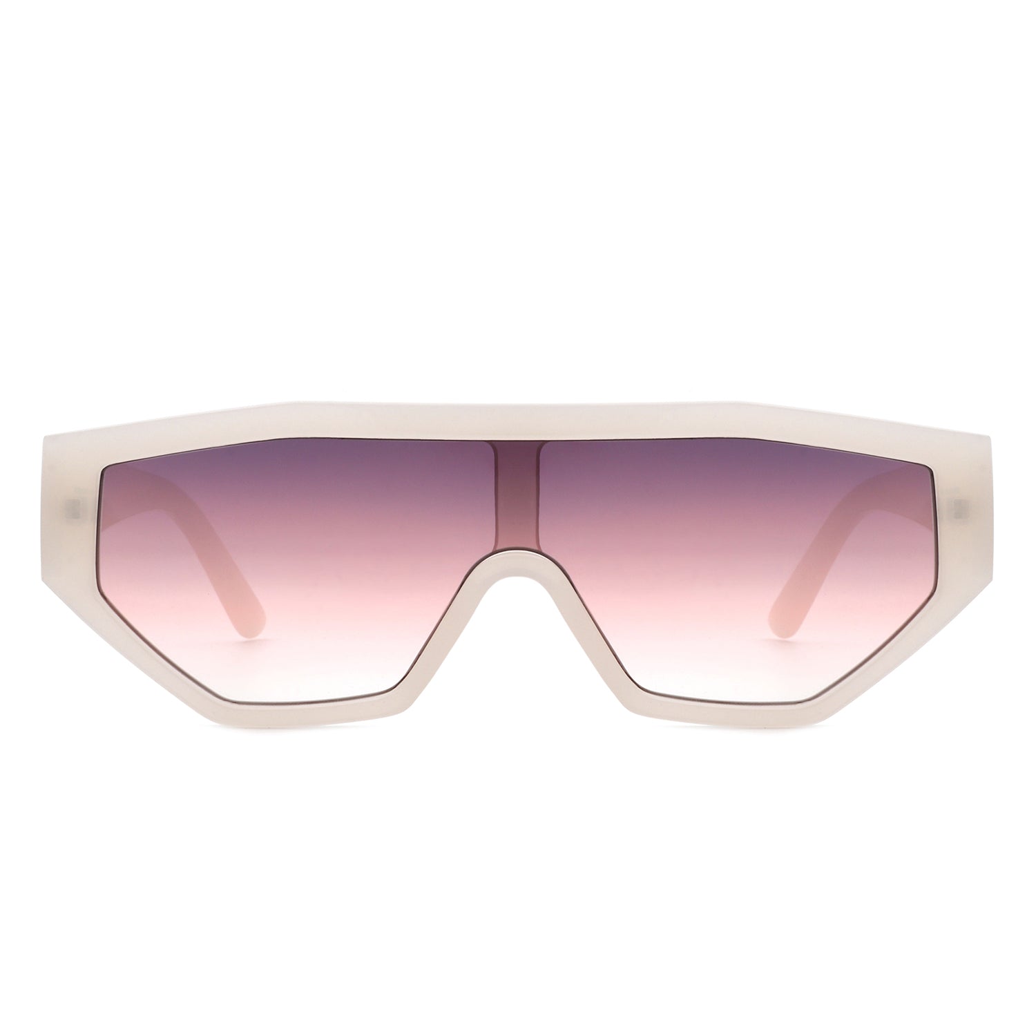 Firelily - Geometric Square Futuristic Fashion Sunglasses