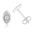 .925 Sterling Silver 1/10 Cttw Miracle-Set Diamond