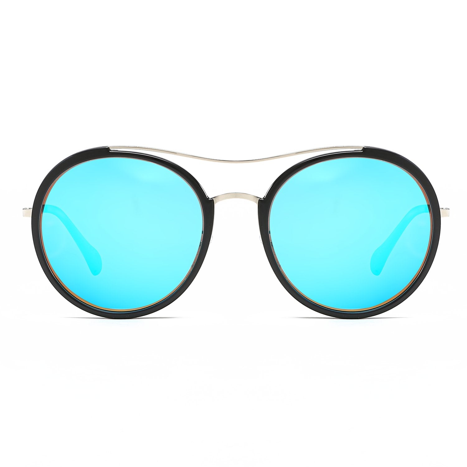 EMPORIA | Retro Polarized Lens Circle Round Sunglasses