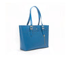 Miley - Blue Vegan Leather Laptop Bag