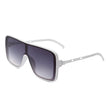 Wildwind - Square Fashion Flat Top Oversize Retro Sunglasses