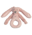 Hochet Richie Lapin Vieux Rose par Happy Horse