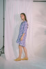 Storge Shirt Dress in Blue Biro