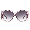 Vortexia - Oversize Irregular Frame Large Fashion Square Sunglasses