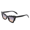 Radiance - Women Irregular Butterfly Wavy Frame Tinted Fashion