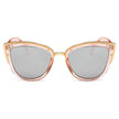 CHESTER | Women's Vintage Retro Oversized Cat Eye Sunglasses