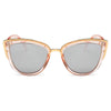 CHESTER | Women's Vintage Retro Oversized Cat Eye Sunglasses