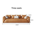 Light Leather Sofa