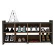 Shoe Rack Augusta, Eight Shoe Capacity - Espresso / Mahogany