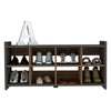 Shoe Rack Augusta, Eight Shoe Capacity - Espresso / Mahogany