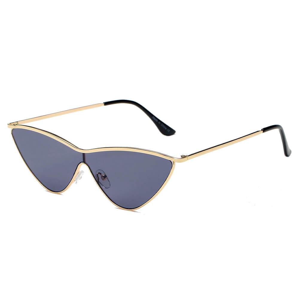 SUSTYA -  Women Fashion Tinted Cat Eye Sunglasses