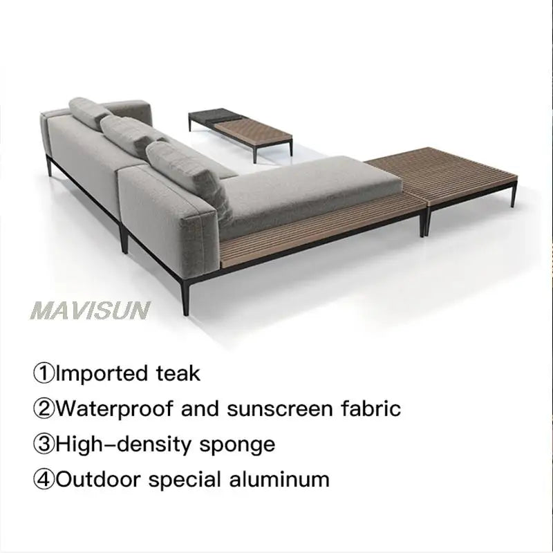 Outdoor Sofa Villa Courtyard Set