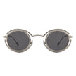 Moonmist - Fashion Circle Geometric Round Futuristic Fashion Sunglasses