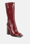 Year Round High Heeled Calf Boots