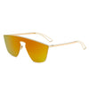 BEVERLY | Women Square Futuristic Flat Lens Sunglasses