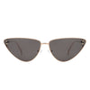 Windflow - Retro Tinted Flat Lens Fashion Cat Eye Sunglasses