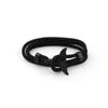 Hameçon nautique hommes manchette breloque queue de requin fait à la main Simple Bracelet personnalisé