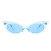 Tadiance - Women Chic Fashion Narrow Oval Butterfly Shape Cat Eye Sunglasses