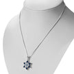 Jerusalem Star of David Silver Pendant