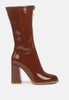 Year Round High Heeled Calf Boots