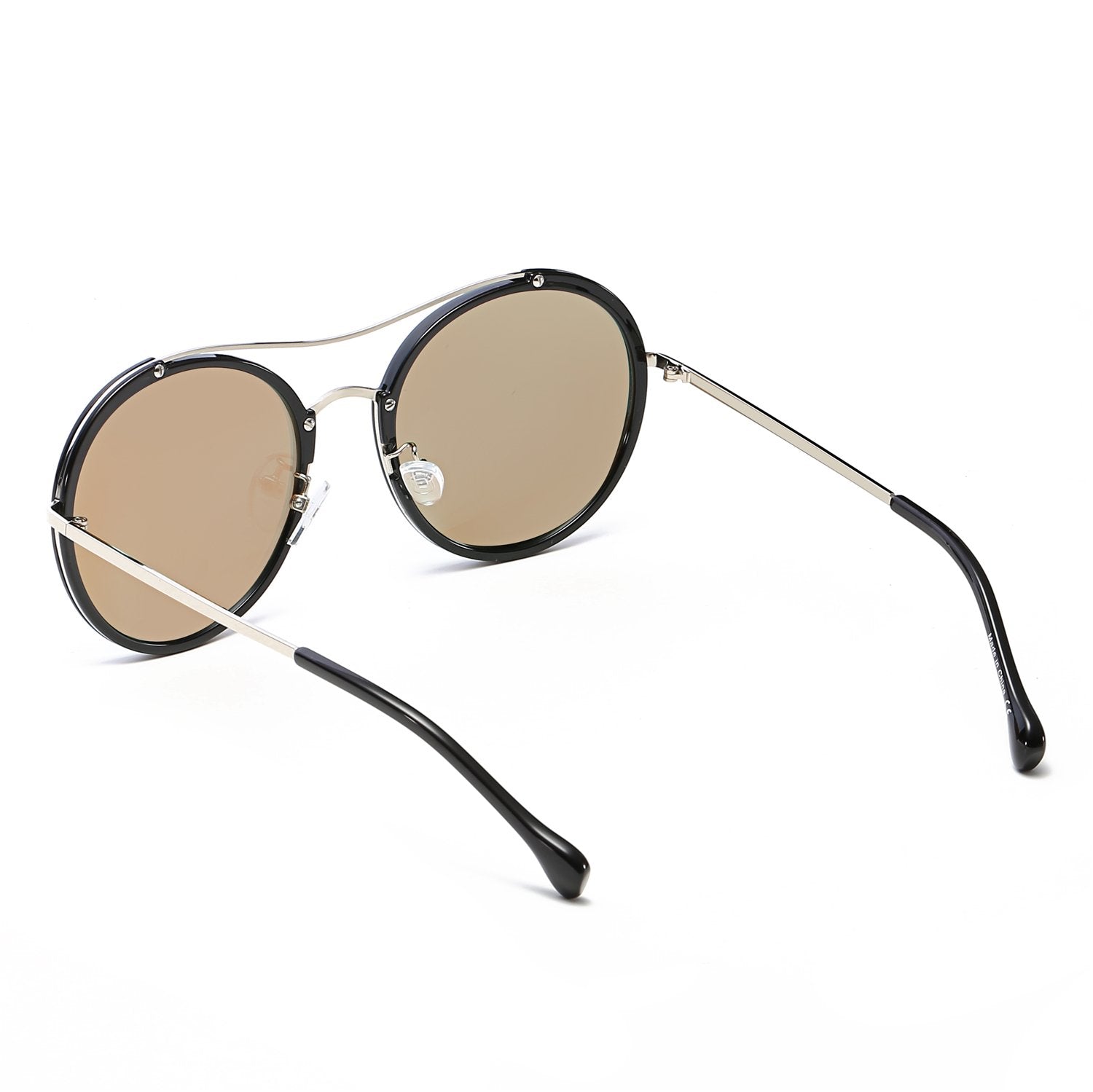 EMPORIA | Retro Polarized Lens Circle Round Sunglasses