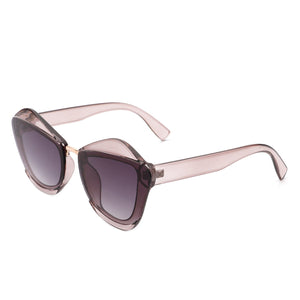 Infernia - Women Square Fashion Irregular Cat Eye Sunglasses