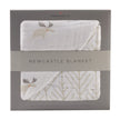 Mister Moose and Forest Arrow Cotton Muslin Newcastle Blanket