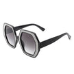 Thunderx - Women Oversize Polygonal Fashion Square Sunglasses