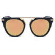 HANOVER | Unisex Fashion Brow-Bar Round Sunglasses