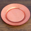 GILT PRIMA Set/4 Rose Gold Dinner Plates