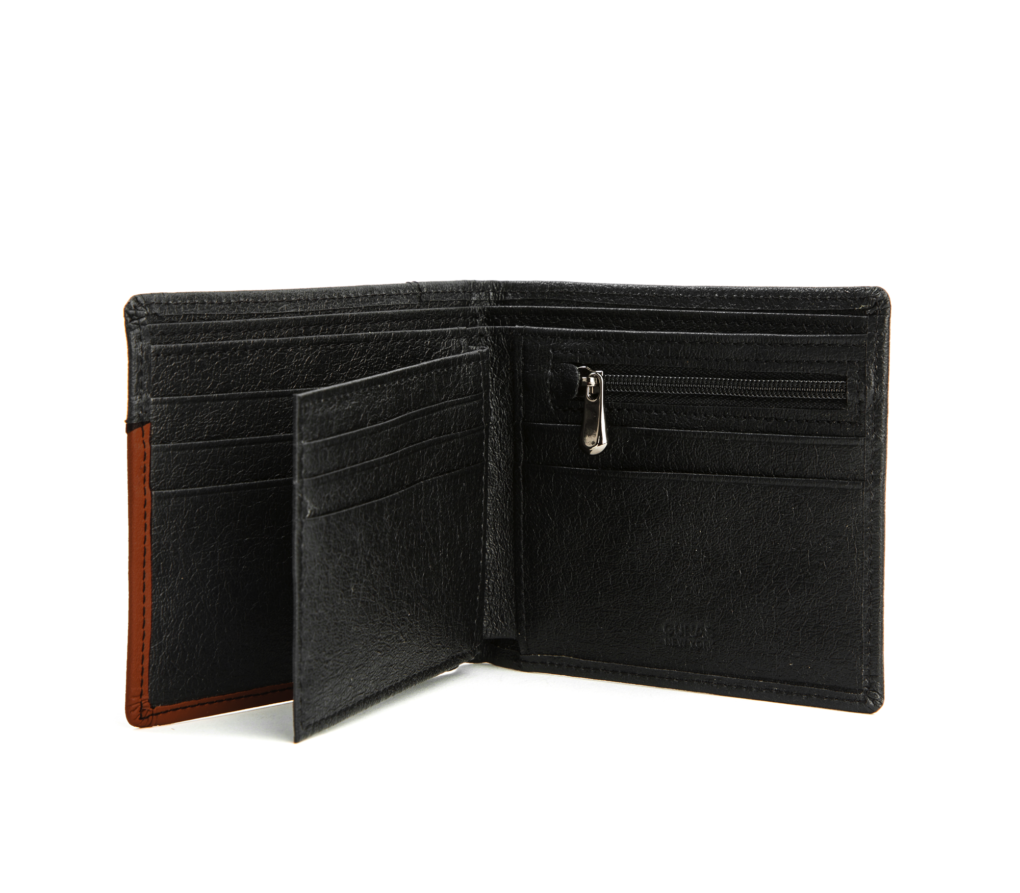 Woody - Brown Vegan Leather Wallet for Men