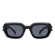 Prismite - Square Geometric Retro Irregular Thick Frame Fashion Sunglasses