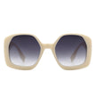 Kaleidos - Oversize Chunky Square Women Fashion Sunglasses