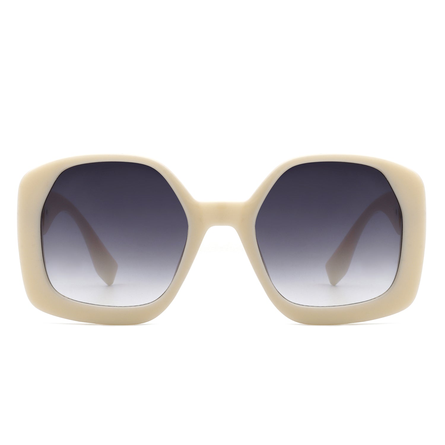 Kaleidos - Oversize Chunky Square Women Fashion Sunglasses