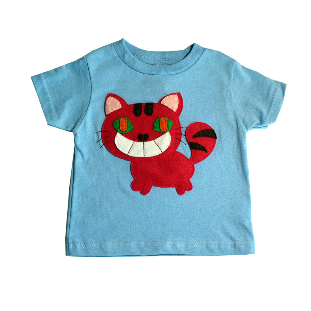 Le chat du Cheshire - L'aventure d'Alice au pays des merveilles - T-shirt pour enfants