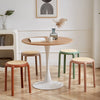 Tabouret empilable en rotin moderne