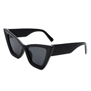 Stardaze - Square Retro Fashion High Pointed Cat Eye Sunglasses