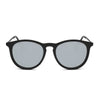 AMES | Retro Vintage Inspired Horned Keyhole Round Sunglasses