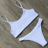 Tamper Ruffle Bikini - Snow