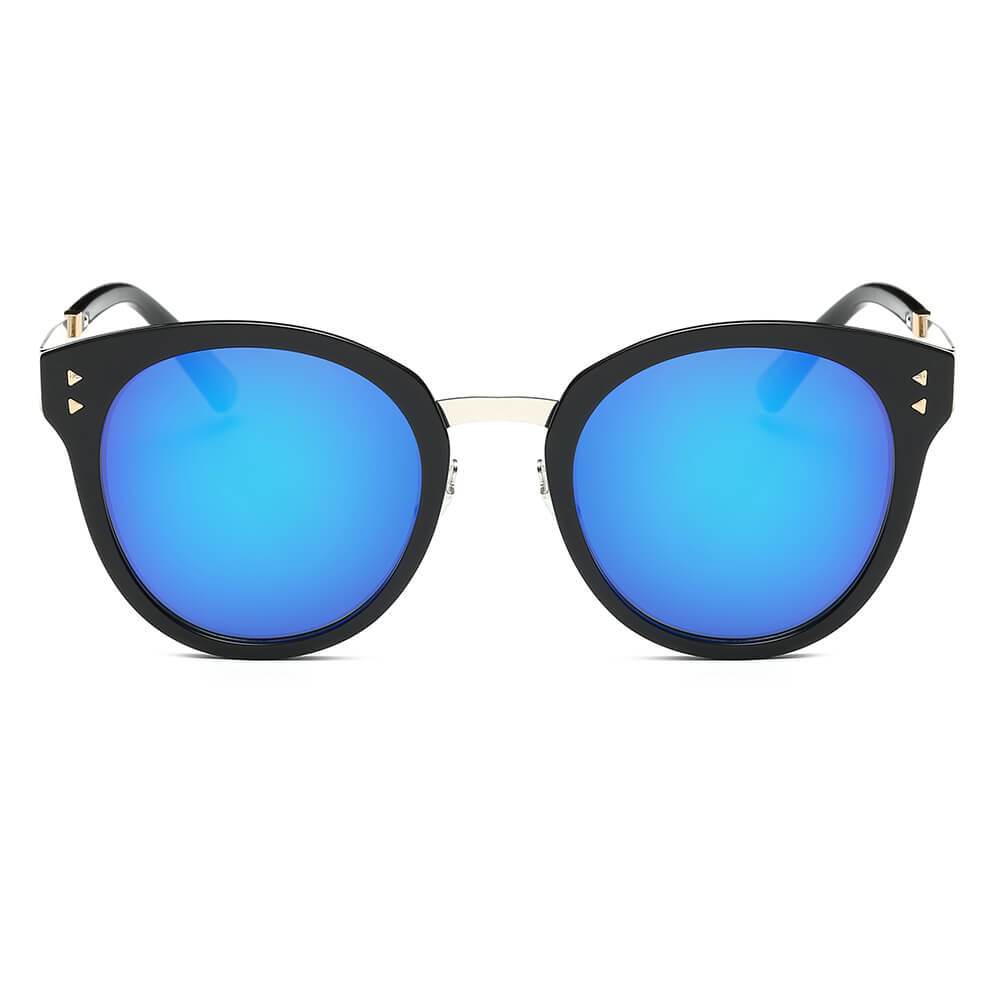 CHENEY | Hipster Polarized Lens Horned Rim Retro Fashion Sunglasses