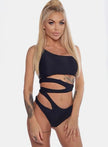 Lena Seductive Swimsuit - Black