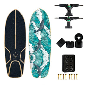 Upgrated Bamboo Anti-Scratch Longboard