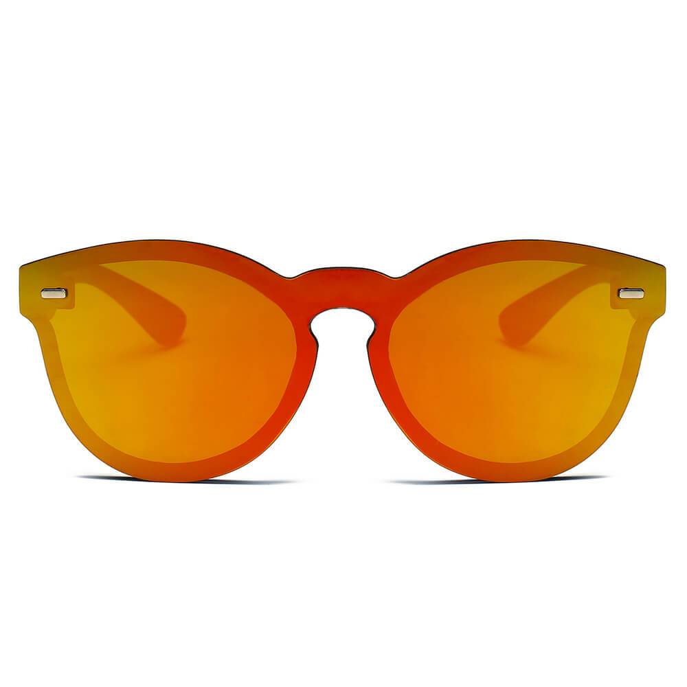 DURANT | Unisex Mirror Round Sunglasses