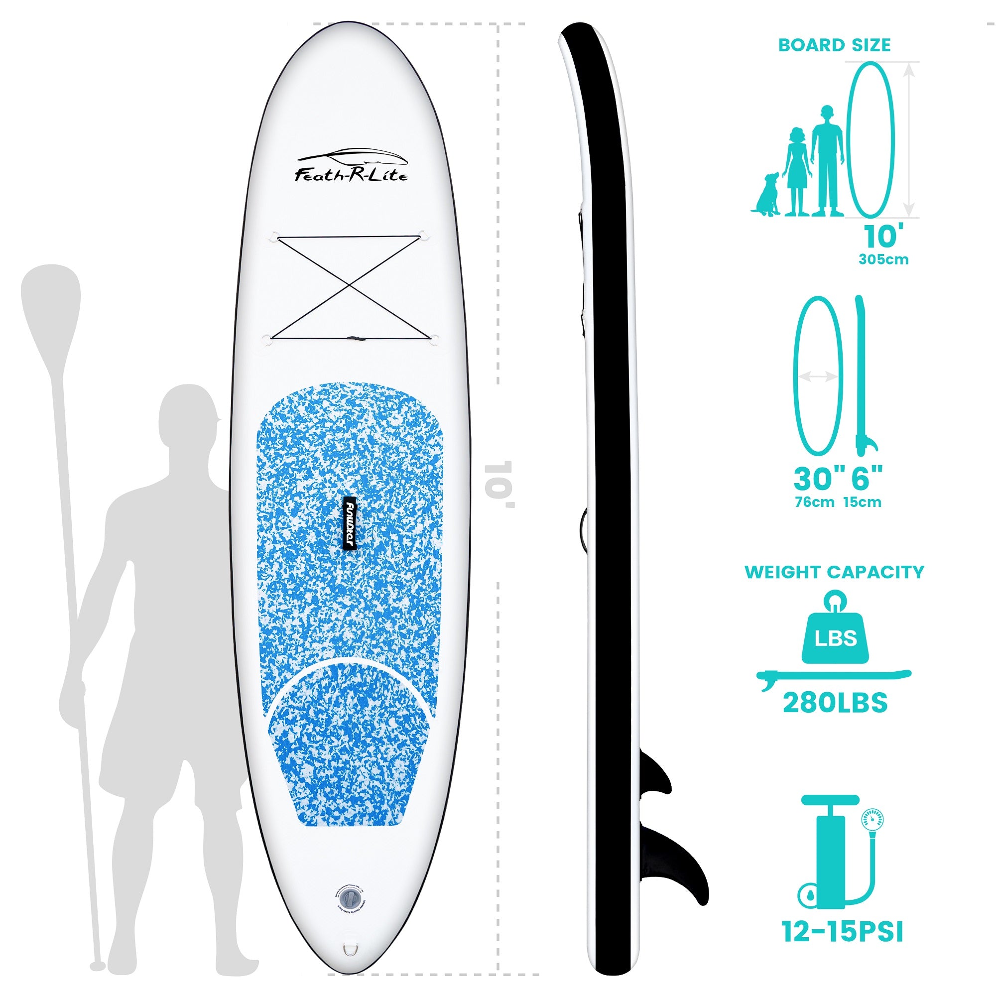 High Quality 10' Paddleboard