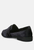 Walkin Stud Detail Velvet Loafers