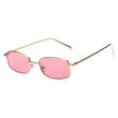 GARNER | Retro Vintage Slim Rectangle Sunglasses